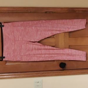 Women's Red Leggings with Pockets